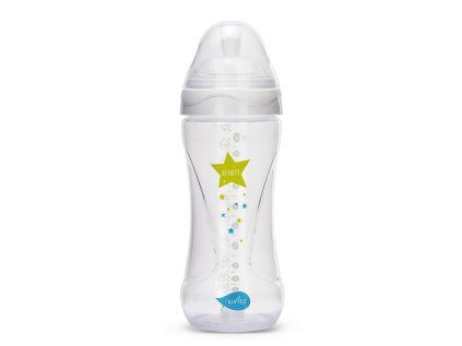 Lahvička 330ml, Transparent white