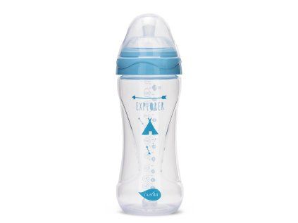 Lahvička 330ml, Transparent blue