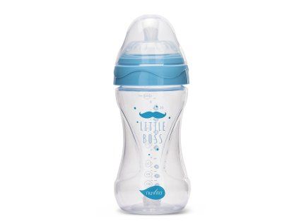 Lahvička 250ml, Transparent blue
