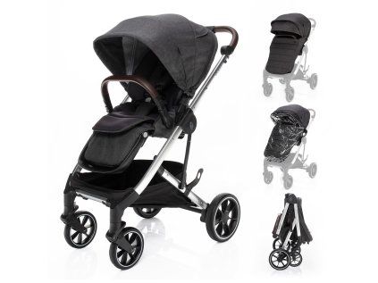 Kočárek Quest, Vulcan Black/Silver