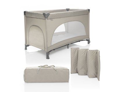 Postýlka skládací Lely, Sand Beige