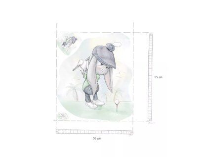 Samolepka na zeď, Effik golfista XL