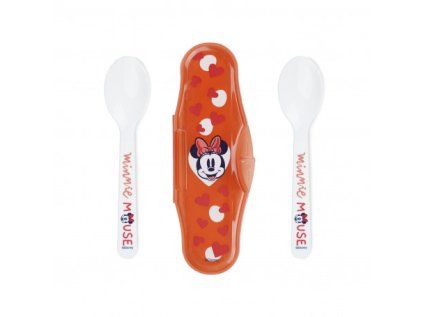Sada 2 lžic s pouzdrem, Minnie New
