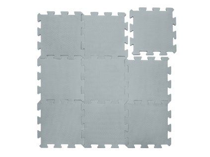Pěnová podložka Puzzle 30x30 cm 9ks, Light Grey