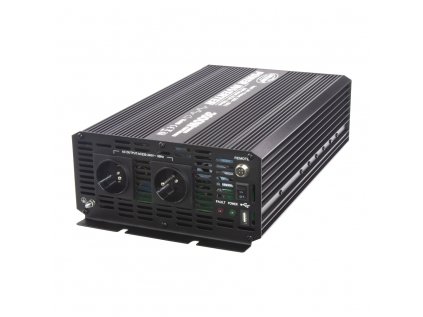 Měnič napětí z 24/230V + USB, 3000W