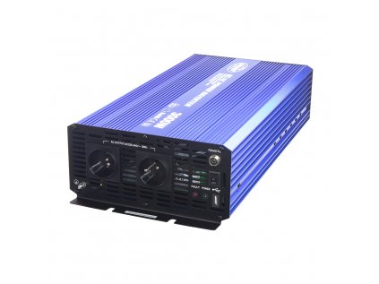 Sinusový měnič napětí z 12/230V + USB, 3000W