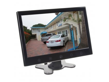 LCD digitální monitor 10" do opěrky s IR vysílačem