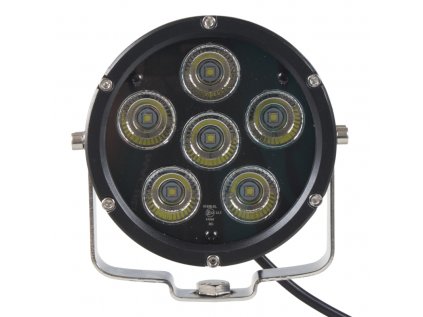 LED světlo kulaté, 6x10W, ø125mm, R112