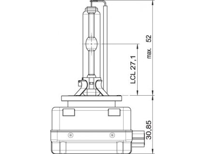 OSRAM 12V D1S 35W xenarc ORIGINAL (1ks)