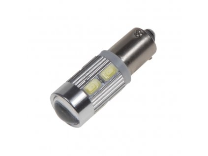 LED BAX9s bílá, 12-24V, 10LED/5730SMD