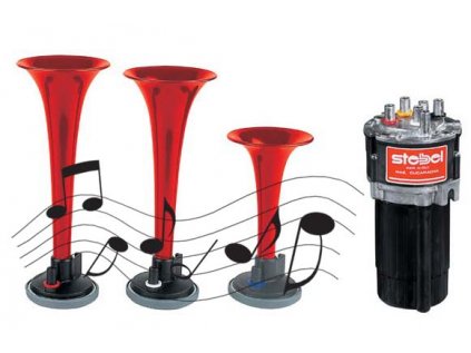STEBEL MP3 MUSIC "Carica" 12V fanfáry