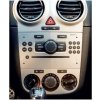 2DIN redukce pro Opel Astra H 2004-2010 - stříbrná