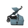 Small Thule Urban Glide 4w Thule Bassinet Mid blue Bundle Side