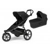 Akční set Thule Urban Glide 3 Black s magnetickou přezkou+ hluboká korba Black  autorizovaný prodejce THULE