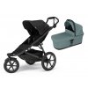 Akční set Thule Urban Glide 3 Black s magnetickou přezkou+ hluboká korba Mid blue  autorizovaný prodejce THULE