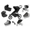Akční set Thule Urban Glide 3 Black + korba + pláštěnky + moskytiéry+ madlo + sedačka i-snug 2  Autorizovaný prodejce