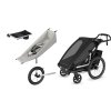 JAMAR THULE Chariot. singl black+ miminkovník + organizer + jog. Kit