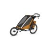 Small Thule Chariot Sport2 Single NaturalGold JoggingKit installed 10201032 20201303