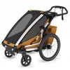 Thule Chariot Sport 2 SINGLE Natural Gold G3+ jogging kit 2 + závěsné lůžko + organizer  Akční set vozíku za kolo a kočárek