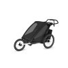 Small Thule Chariot Sport2 Double Black JoggingKit installed 10201031 20201304