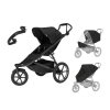 Luxusní set Thule Urban Glide 3 black s magnetickou přezkou+ korba black + pláštěnka + moskytiéra + madlo + pláštěnka na korbu + moskytiéra na korbu + PIPA™ next cedar  Autorizovaný prodejce