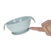 LÄSSIG Bowl Silicone 2023 blue with suction pad