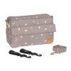 LÄSSIG Casual Buggy Organizer Bag Blocks taupe  organizér na kočárek