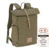 LÄSSIG Green Label Rolltop Backpack olive