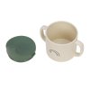 LÄSSIG Sippy Cup PP/Cellulose Happy Rascals Smile green