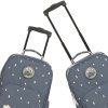 LÄSSIG Trolley Happy Prints midnight blue