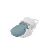Small Thule Maple infant car seat boot cover MidBlue A Installed HandleDown