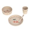 LÄSSIG Dish Set PP/Cellulose Happy Fruits 2025 cherry