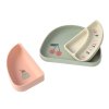 LÄSSIG Dish Set Silicone Section Happy Fruits 2025 cherry