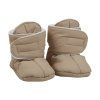 Voksi Baby Booties 2026 dark sand light grey 0-1y