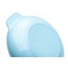 Set termotalířku s silikonovou lžičkou a hrnečkem, Pastel blue