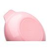 Set termotalířku s silikonovou lžičkou a hrnečkem, Pastel pink