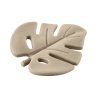 Silikonové kousátko Leaf, Sand Beige