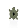 Silikonové dřevěné kousátko Turtle, Forest Green