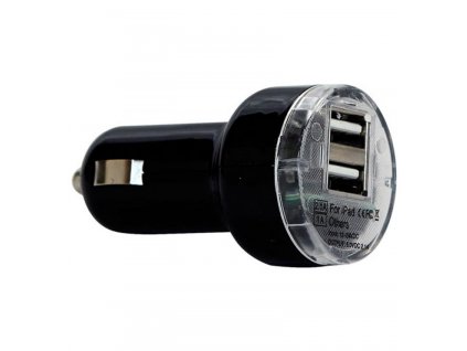 redukce adapter 2x usb do zasuvky zapalovace 12v 1x 2 1a 1x 1a aroso deutschland