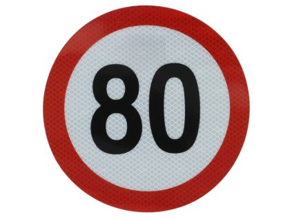 Nálepka max. 80