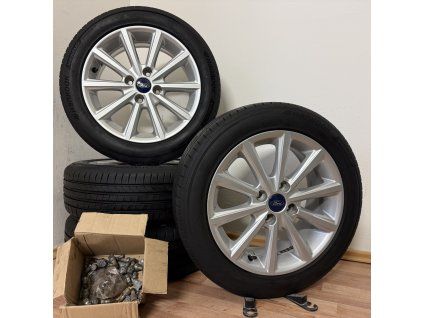 FORD B-MAX 4x108 R16 ET40 + LETNÍ 195/55R16 7mm