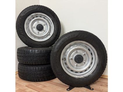 FORD TRANSIT CUSTOM 5x160 R15 ET60 + ZIMNÍ 215/65R15C (ocel)
