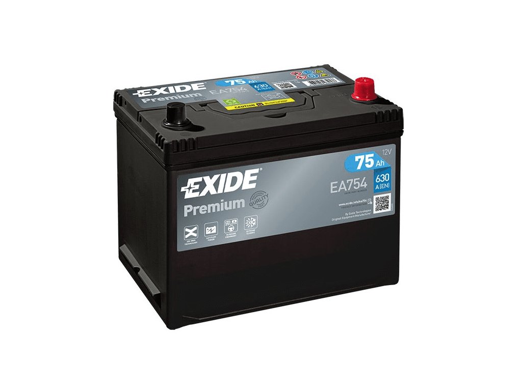 Exide EA754 Premium 75Ah Autobatterie 570 412 063