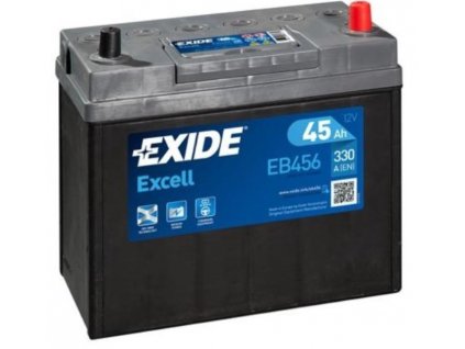 1653 exide excell 12v 45ah 330a eb456