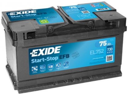 Exide Start Stop EFB 75ah