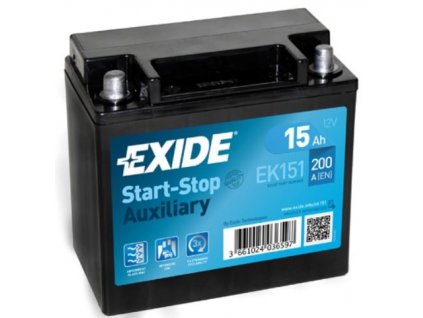 Exide Start Stop Auxiliary 15ah