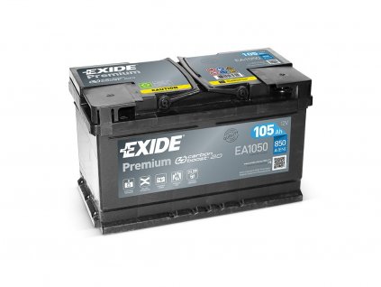 autobaterie exide premium 105ah 12v ea1050