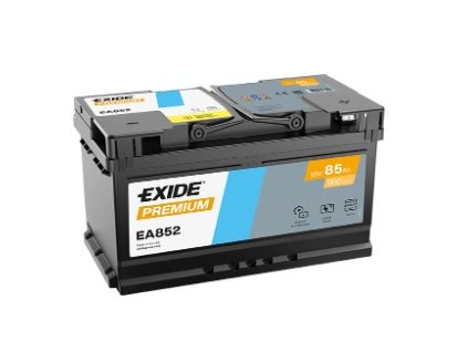Autobaterie Exide Premium 12V 85Ah 800A EA852