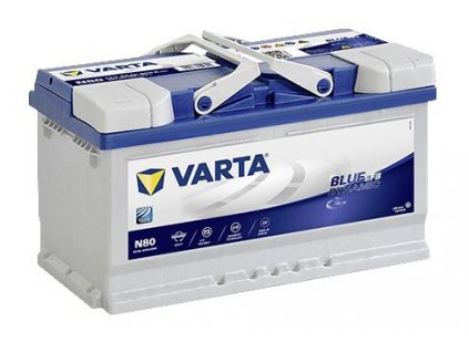 varta blue dynamic efb 12v 80ah 800a 580 500 080 n80 original