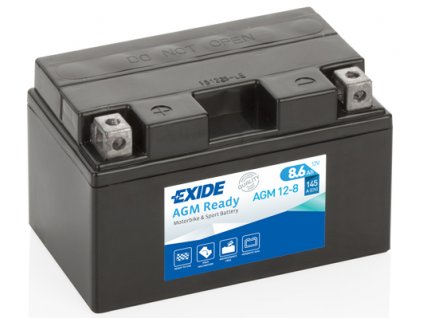 Motobaterie Exide 12V 8,6Ah 150A AGM12-8